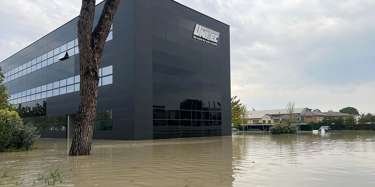 Unitec riemerge in tempi record dall'alluvione